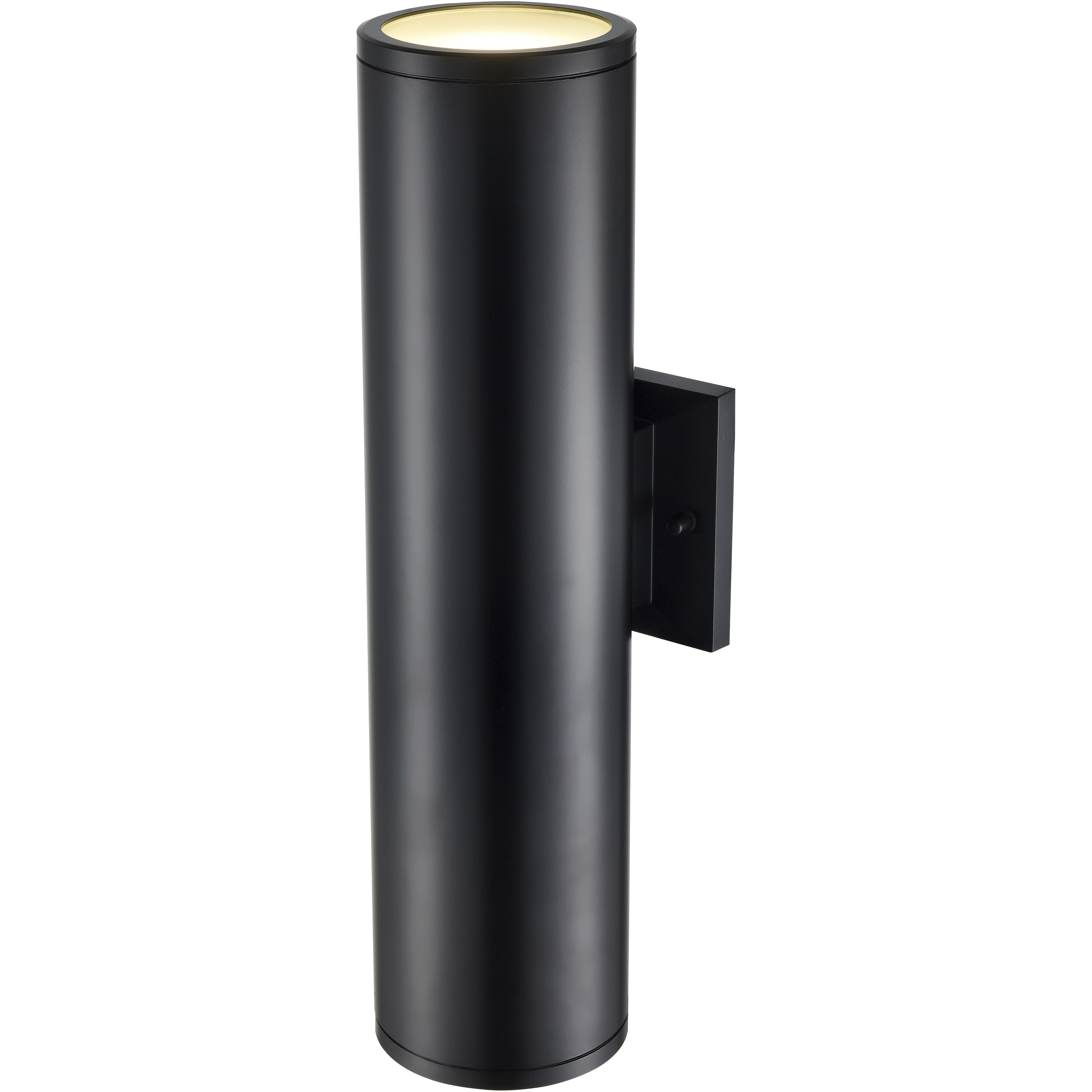 Vegas LED 18 inch Powder Coated Black Outdoor Wall Sconce